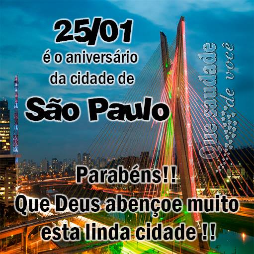 Aniversário de São Paulo Imagem 2