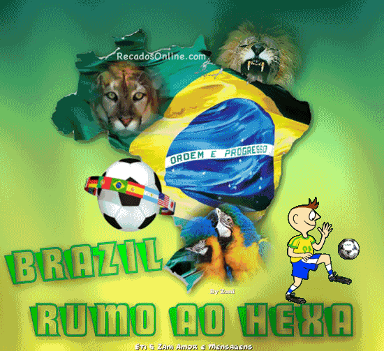 Brasil rumo ao Hexa!