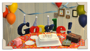 Feliz Aniversário Google Imagem 2