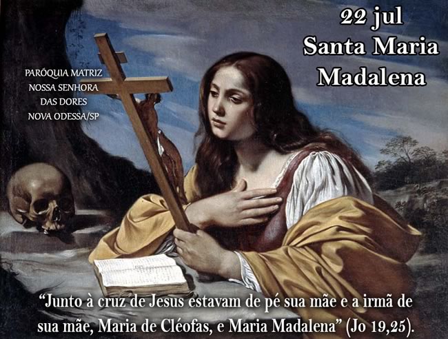 Dia de Santa Maria Madalena Imagem 1