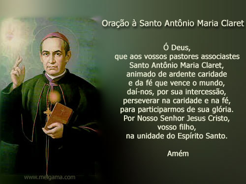 Dia de Santo Antônio Maria Claret Imagem 2