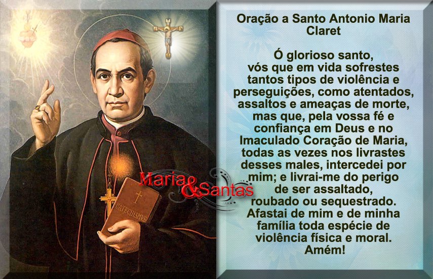 Dia de Santo Antônio Maria Claret Imagem 1