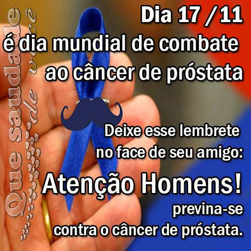 Dia Mundial de Combate ao Câncer de Próstata Imagem 2