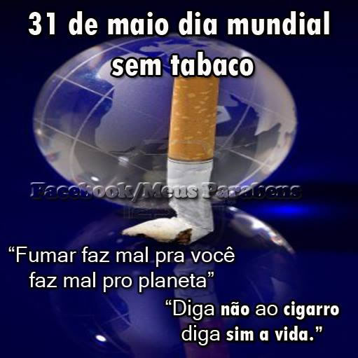 Dia Mundial sem Tabaco Imagem 5