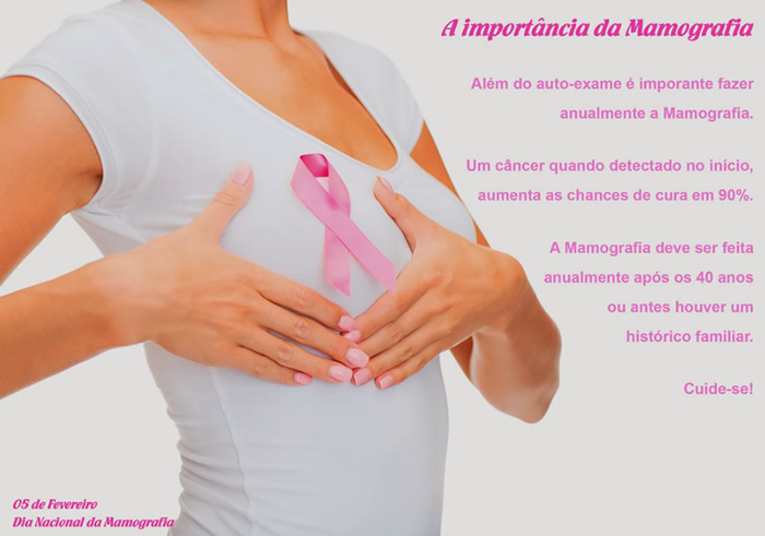 Dia Nacional da Mamografia Imagem 3