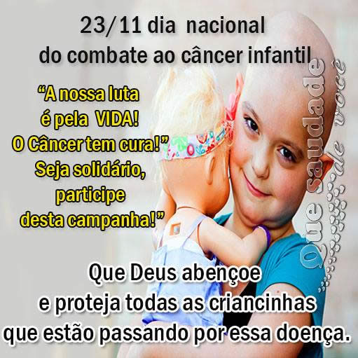 Dia Nacional de Combate ao Câncer Infantil Imagem 2