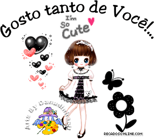 Gosto tanto de você!