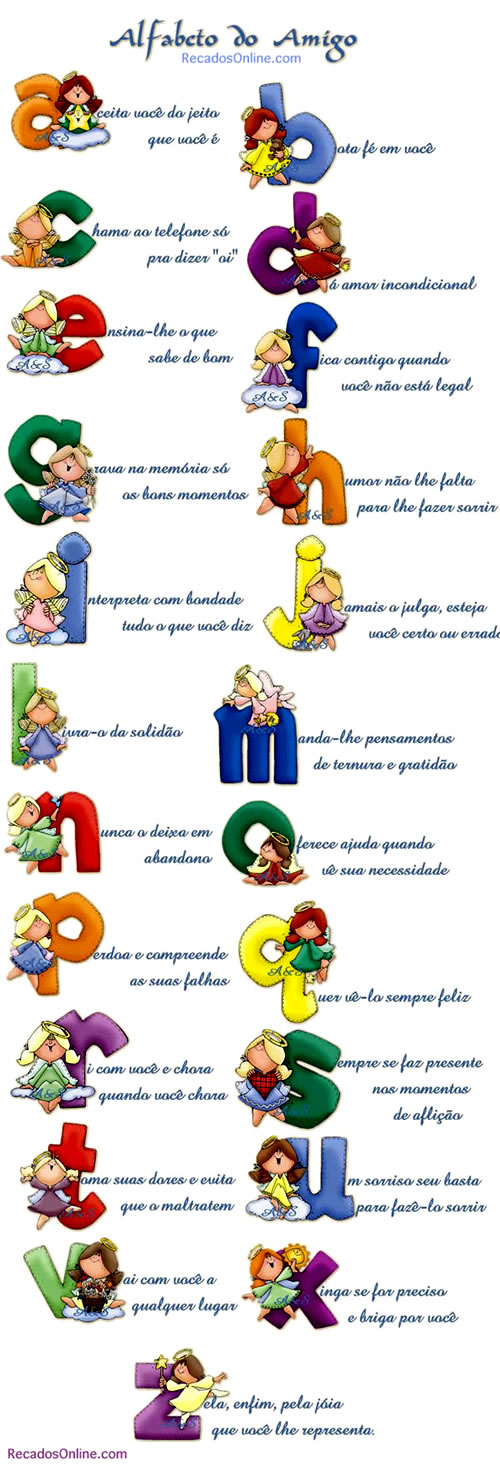Alfabeto do amigo