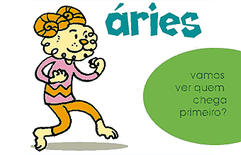 Áries Vamos ver quem chega primeiro?