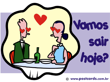 Vamos sair hoje?