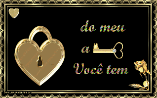 Do meu coração a chave você tem