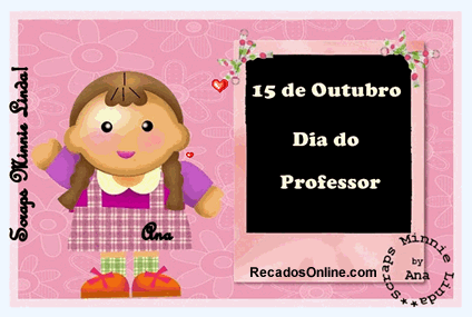 15 de Outubro Dia do Professor