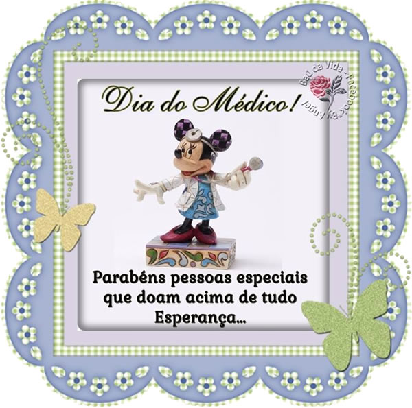 Dia do Médico! Parabéns pessoas especiais que doam acima de...