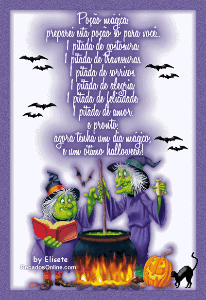 Poção mágica. Preparei esta poção...