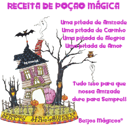 Receita de Poção Mágica Uma pitada de Amizade Uma...