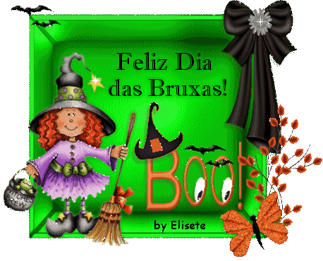 Feliz Dia das Bruxas! Boo!