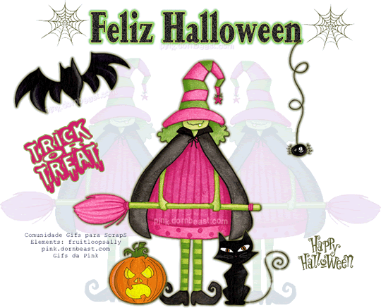 Feliz Halloween Trick or Treat