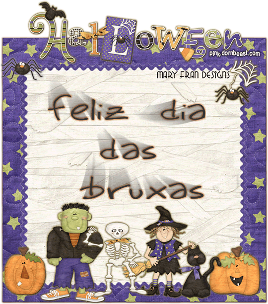 Halloween Feliz Dia das Bruxas