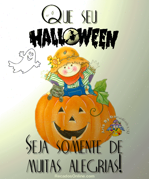 Que seu Halloween Seja somente de muitas alegrias!