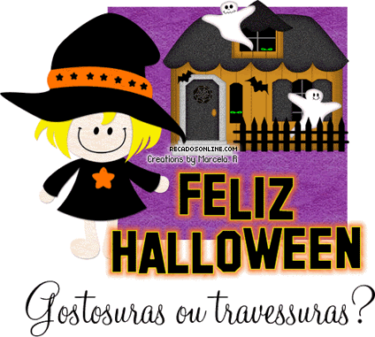 Feliz Halloween Gostosuras ou Travessuras?
