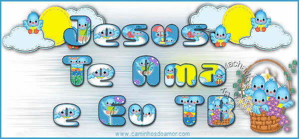 Jesus Te Ama e eu tb!