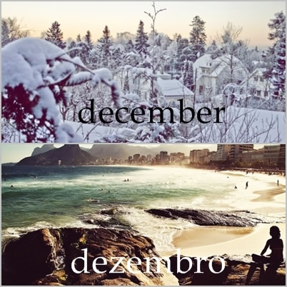 December Dezembro.