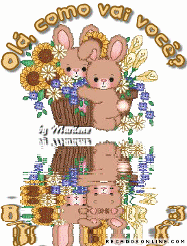 Olá, como vai você?