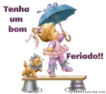 Tenha um bom feriado!