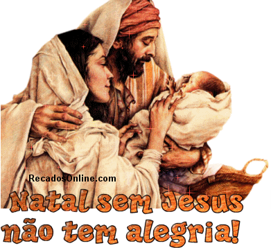 Natal sem Jesus não tem alegria!