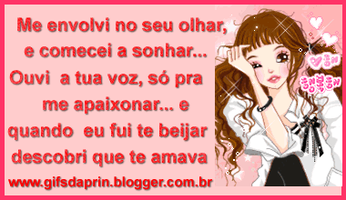 Me envolvi no seu olhar, e comecei a sonhar... Ouvi a tua voz... só...