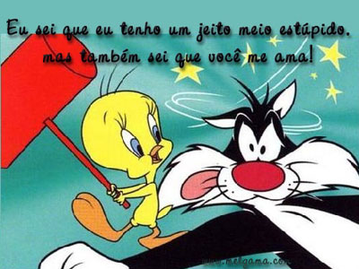 Eu sei que eu tenho um jeito meio estúpido mas também sei que...