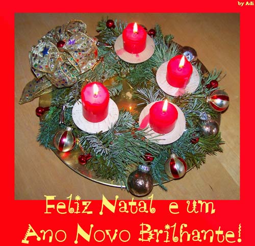 Feliz Natal e um Ano Novo Brilhante!