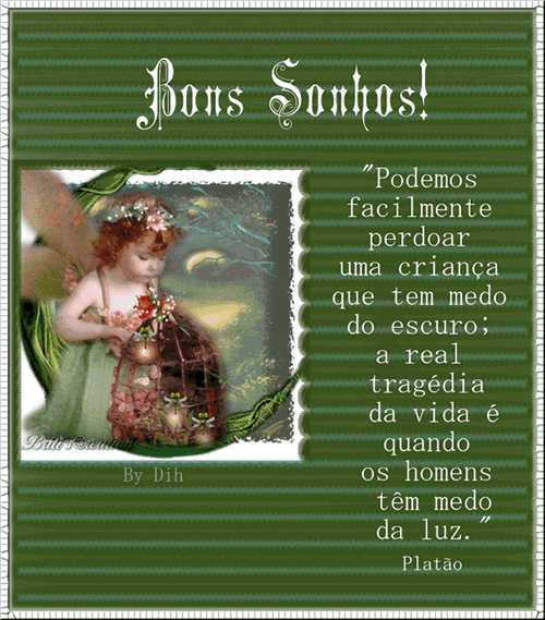 Bons Sonhos! Podemos facilmente perdoar uma criança que tem medo de...