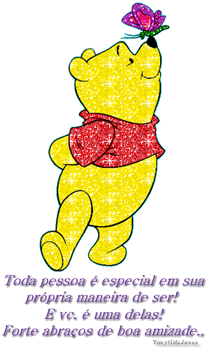 Toda pessoa é especial em sua própria maneira de ser! E...