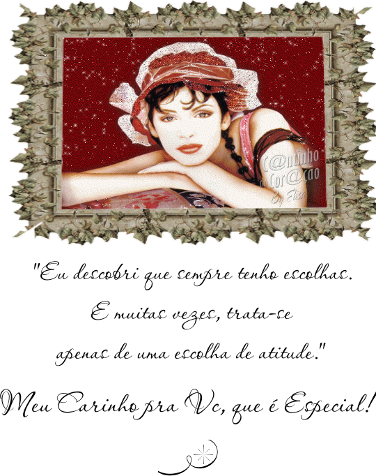 Eu descobri que sempre tenho escolhas. E muitas vezes trata-se apenas de uma...