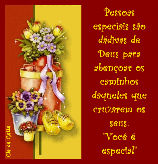 Pessoas especiais são dádivas de Deus para abençoar os...