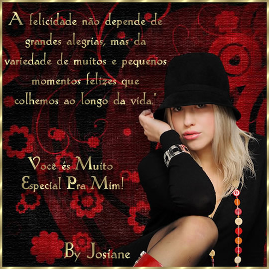 A felicidade não depende de grandes alegrias, mas da variedade de...