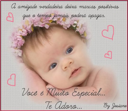 A amizade verdadeira deixa marcas positivas que o tempo jamais poderá...