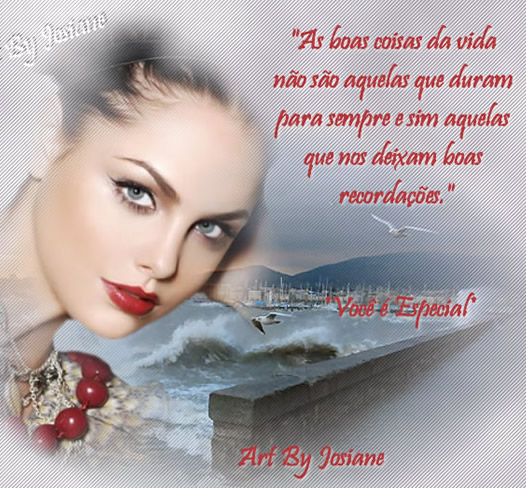 As boas coisas da vida não são aquelas que duram para sempre e...