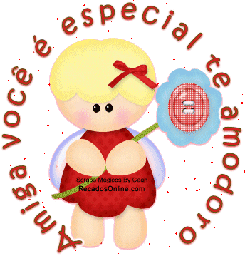 Amiga você é especial te amodoro