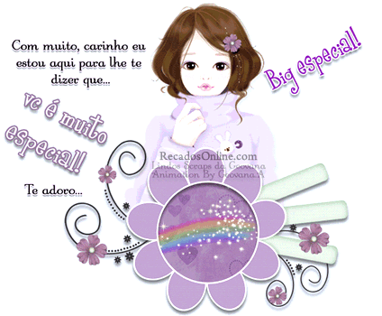 Com muito carinho eu estou aqui para lhe dizer que... Vc é muito...