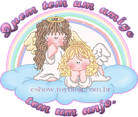 Quem tem um amigo tem um anjo.