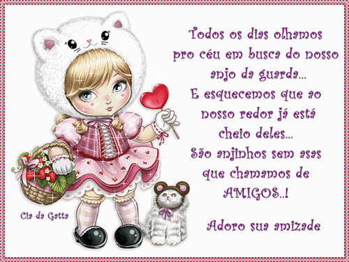 Todos os dias olhamos pro céu em busca do nosso anjo da guarda. E...