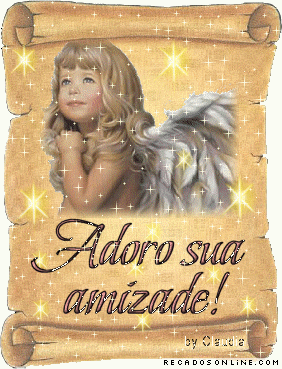 Adoro sua amizade!