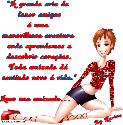 A grande arte de fazer amigos é uma maravilhosa aventura onde...