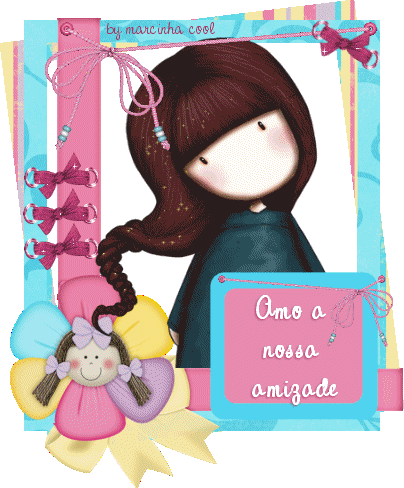 Amo a nossa amizade.