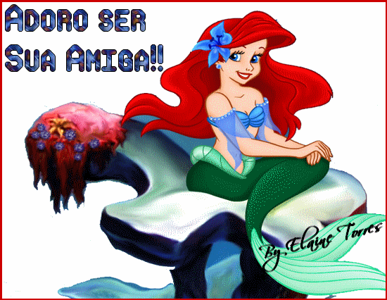 Adoro ser sua amiga!