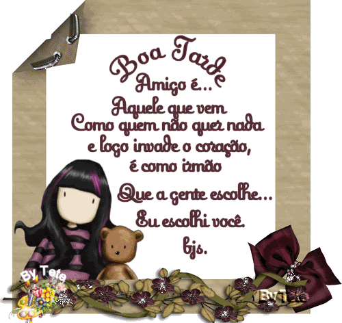 Boa tarde Amigo é aquele que vem como quem não quer nada e...