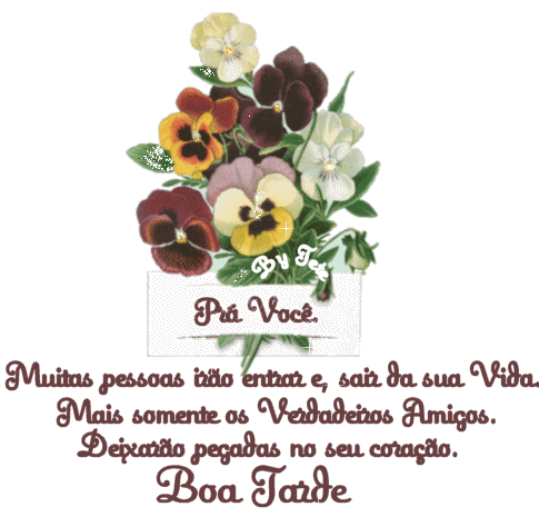 Prá você. Muitas pessoas irão entrar e, sair da sua...