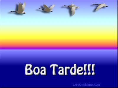 Boa Tarde!